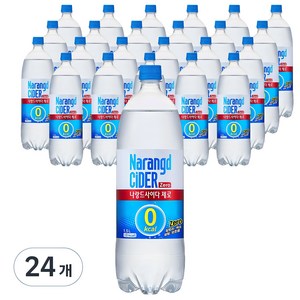 나랑드사이다 제로, 1.5L, 24개