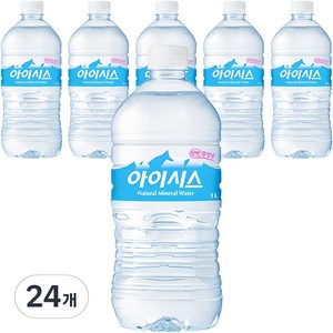 아이시스 생수, 1L, 24개