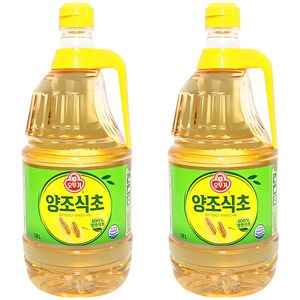 오뚜기 양조식초, 1.8L, 2개