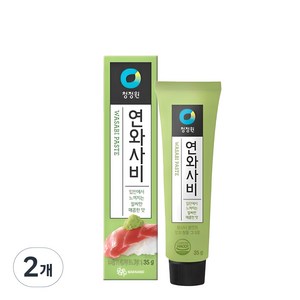 청정원 연와사비, 35g, 2개