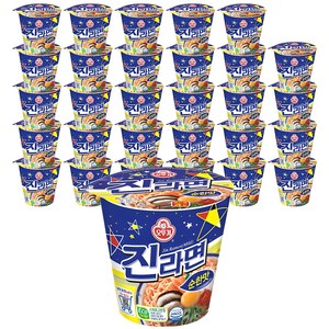 오뚜기 진라면컵 순한맛 65g, 30개