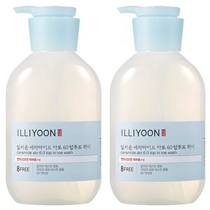 일리윤 세라마이드 아토 6 0 탑투토 바디워시, 500ml, 2개