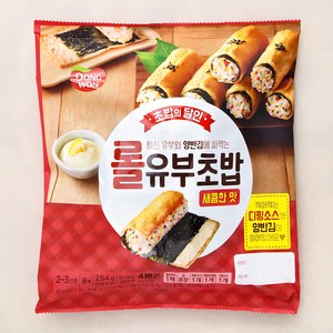 동원 롤유부초밥 새콤한맛, 254g, 1개