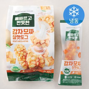 올바르고 반듯한 감자 모짜 찰핫도그 6개입 (냉동), 90g, 6개