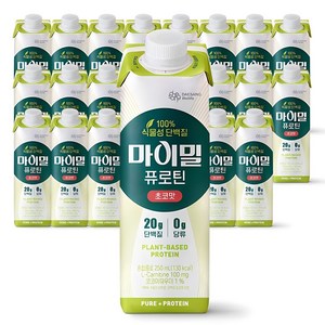 마이밀 퓨로틴 초코맛 건강음료, 250ml, 24개