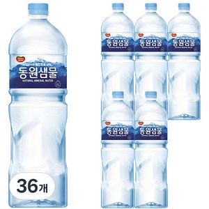 동원샘물 생수, 2L, 36개