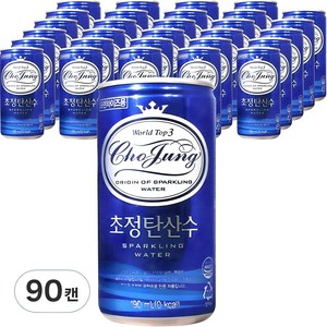 초정탄산수, 190ml, 90개