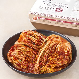 종가 바로 만들어 신선한 통얼갈이, 1kg, 1개