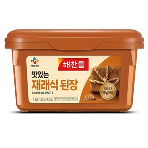 해찬들 맛있는 재래식 된장, 1kg, 1개