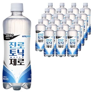 하이트진로 토닉워터 제로, 600ml, 20개