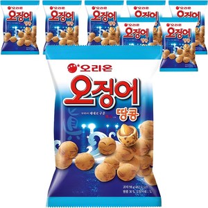 오리온 오징어땅콩, 98g, 8개