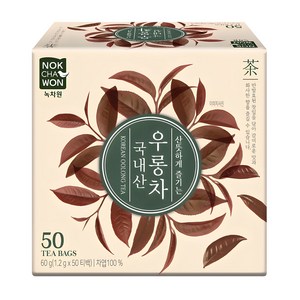 녹차원 국내산 우롱차, 1.2g, 50개입, 1개