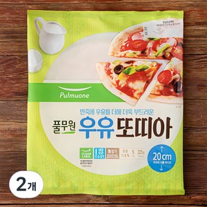 풀무원 우유또띠아, 225g, 2개