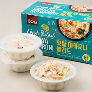 쉐프엠 맛살 마카로니 샐러드, 110g, 6개