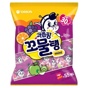 오리온 과즙팡 꼬물탱 미니 젤리 55개입, 577.5g, 1개