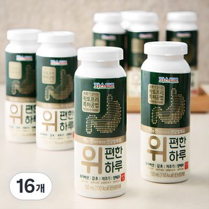 파스퇴르 위편한 하루 요구르트, 150ml, 16개