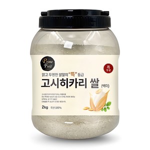 Pime Field 2024년산 햅쌀 고시히카리 백미, 특, 2kg, 1개