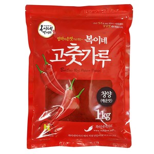 복이네먹거리 청양 고춧가루 김치용, 1개, 1kg