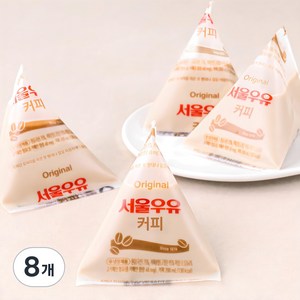 서울우유 커피 4입, 200ml, 8개