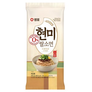 샘표국시 현미쌀소면, 400g, 1개