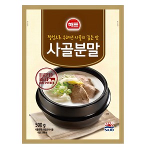 해표 사골분말, 500g, 1개