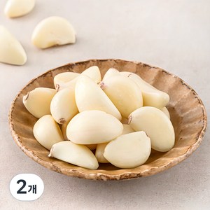 국내산 깐마늘, 80g, 2개