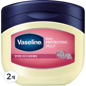 바세린 베이비 프로텍팅 젤리 바디버터, 100ml, 2개