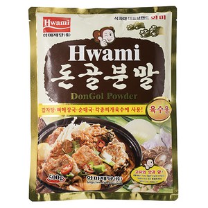 화미 돈골분말, 500g, 1개