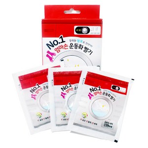 그린코스 엄마손 운동화빨기 세제 3개입, 1박스, 25g, 1개