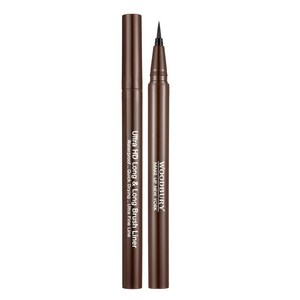 우드버리 울트라 HD 롱 앤 롱 브러쉬 라이너 0.6g, 브라운, 1개
