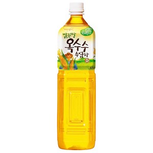 웅진맑은땅옥수수수염차 음료, 1.5L, 1개