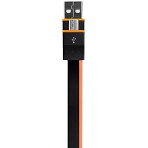 시크론 스크롱 플랫 컬러 케이블 CU-100CM, 블랙, 2개