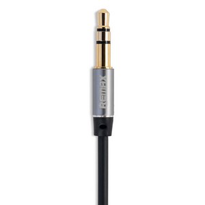 리맥스 3.5 mm AUX 음향 케이블, RM-L100, 블랙