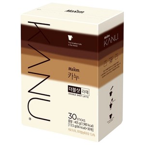 카누 더블샷 라떼, 13.5g, 30개입, 1개