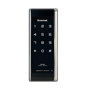에버넷 샷시 디지털 보조키 손잡이 없음 도어락 보조키 손잡이 없음 도어락 SH-EN250-N