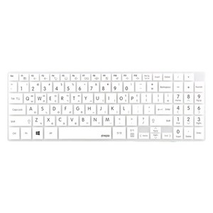 카라스 파인피아 LG 노트북 키보드 스킨 15Z960 15ZD960, 화이트, 1개