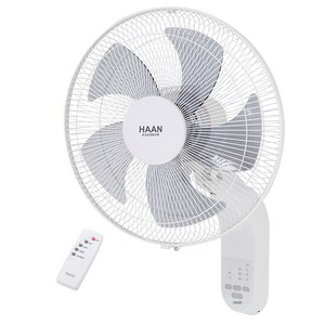 한경희생활과학 벽걸이형 리모컨 선풍기 HEF-4800RC