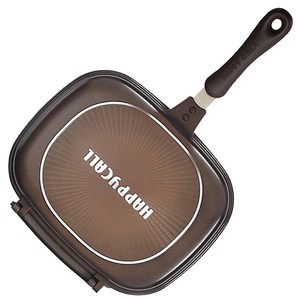해피콜 국산 점보 그릴 양면팬, 300 x 255 x 77 mm, 1개