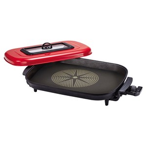 퀸센스 사각 전기 후라이팬, 혼합색상