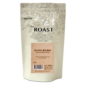 맥널티 에스프레소 블랙 원두커피, 1개, 1kg, 홀빈(분쇄안함)