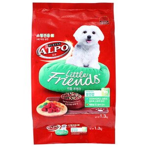 알포 리틀프렌즈 소형견용 기능성 사료, 장건강/유산균, 1.3kg, 1개