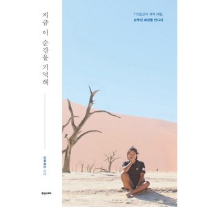 [휴앤스토리]지금 이 순간을 기억해 : 715일간의 세계 여행 눈부신 세상을 만나다, 휴앤스토리, 이꽃송이