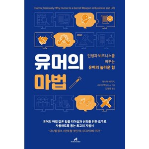 [안드로메디안]유머의 마법 - 인생과 비즈니스를 바꾸는 유머의 놀라운 힘, 안드로메디안, 제니퍼 에이커나오미 백도나스