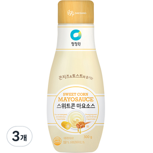 청정원 스위트콘 마요소스, 300g, 3개