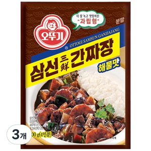 오뚜기 삼선 간짜장 과립형, 100g, 3개