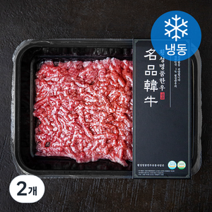 횡성명품한우 다짐육 1+등급 (냉동), 200g, 2개