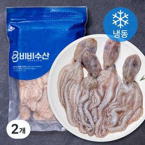 비비수산 살아있을때 얼린 신선한 낙지 (냉동), 2개, 850g(3~5미)