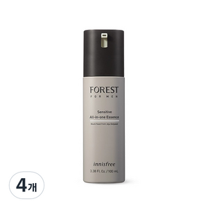 이니스프리 포레스트 센서티브 올인원 에센스, 100ml, 4개