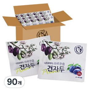 너츠브라더 하루 건자두, 25g, 90개