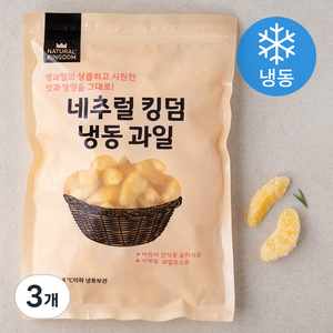 네추럴킹덤 오렌지 (냉동), 800g, 3개